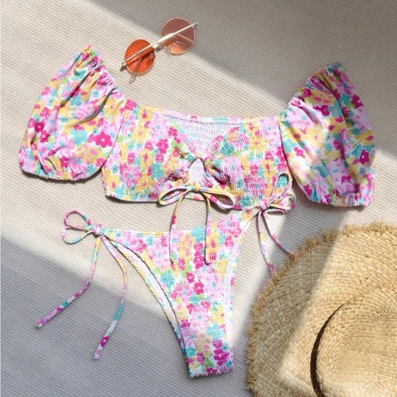 - 2 for $65 💖 Tie Bikini Set 👙 - Picture 2 of 3